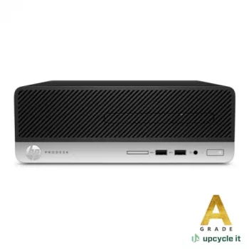 Atnaujintas HP ProDesk 400 G5 SFF (Refurbished) A Intel® Core™ i5-8400T 16 GB DDR4-SDRAM 256 GB SSD Windows 11 Pro PC juodas, sidabrinis