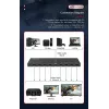 Microconnect MC-HDMISPLITTER0108-4K HDMI skirstytuvas 1x8