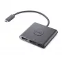 DELL 492-BCTU Laidinis USB 3.2 Gen 2 (3.1 Gen 2) Type-C adapteris, juodas