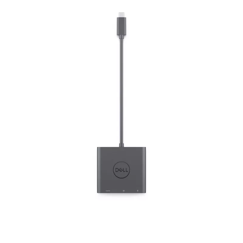 DELL 492-BCTU Laidinis USB 3.2 Gen 2 (3.1 Gen 2) Type-C adapteris, juodas