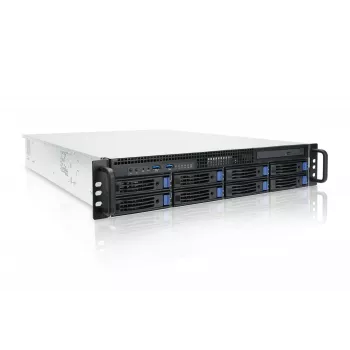 Ernitec SR-2U58R-HW 2U 8 krepšių serveris