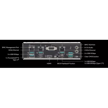 Ernitec SR-2U78R-HW 2U 8 kasetinis serveris