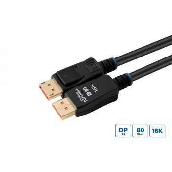 Microconnect MC-DP-MMG-050V2.1 DisplayPort 2.1 laidas 16K, 0,5 m