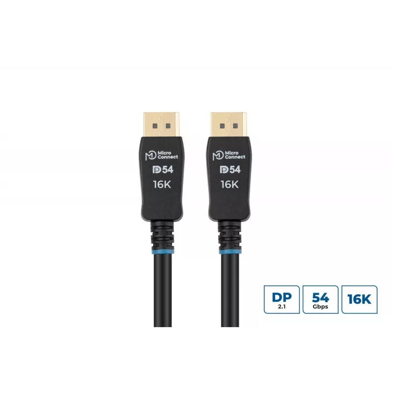 Microconnect MC-DP-MMG-300V2.1 DisplayPort 2.1 laidas, 3 m, 16K