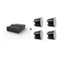 Vivolink Audiopaketas Subwoofer 6.5 + 4 x premium 40W lubiniai garsiakalbiai (ribotas komplektinis pasiūlymas) Juodas Laidinis 110 W