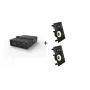 Vivolink Audiopack Subwoofer + 2 aukštos kokybės įmontuojami garsiakalbiai (ribotas komplektinis pasiūlymas) Juoda Laidinis 110 W