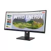 Lenovo ThinkVision T34WD-40 Monitor, 86,4 cm (34 colių), 3440 x 1440 pikselių, Wide Quad HD, LED, 6 ms, Juodas
