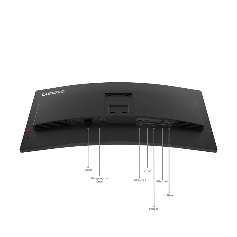 Lenovo ThinkVision T34WD-40 Monitor, 86,4 cm (34 colių), 3440 x 1440 pikselių, Wide Quad HD, LED, 6 ms, Juodas