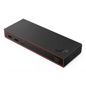 Lenovo ThinkPad USB4 Smart Dock 5500 su 135W adapteriu, juodas, laidinis
