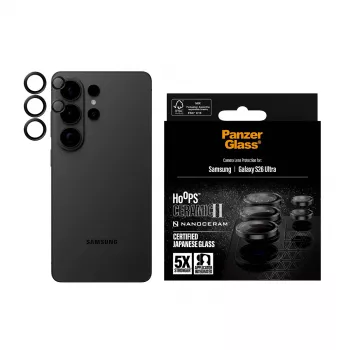 PanzerGlass® Hoops® Ceramic II kameros objektyvo apsauga Samsung Galaxy S26 Ultra