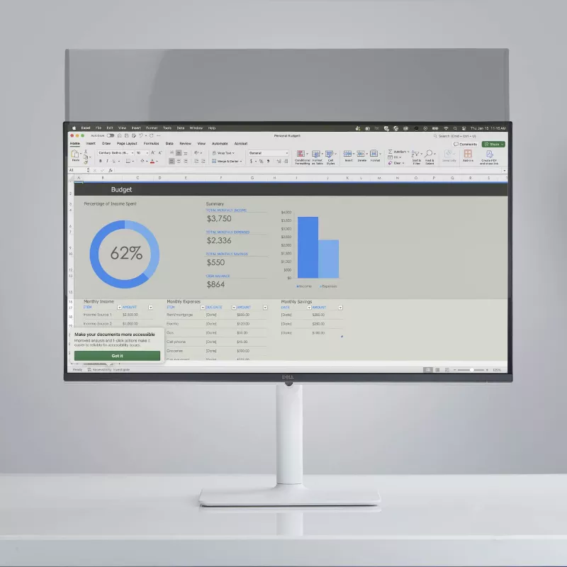 „StarTech.com“ magnetinis privatumo ekrano filtras 24 colių 16:10 monitoriui, nuimamas, antirefleksinis/blizgus, mažinantis mėlyną šviesą, TAA