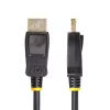 StarTech.com 4m DisplayPort į HDMI adapterio laidas, 4K 60Hz su HDR, DP į HDMI 2.0b, aktyvus vaizdo keitiklis, DisplayPort stalinio kompiuterio prie HDMI monitoriaus