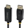StarTech.com 2 m DisplayPort į HDMI adapterio laidas su fiksavimo jungtimis, 4K 60Hz, HDR, vienakryptis DP į HDMI vaizdo keitiklis, DP staliniam kompiuteriui prie HDMI monitoriaus