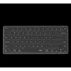 Rapoo UCK-6001 itin plona klaviatūra su 8-in-1 USB-C daugiafunkciu adapteriu, QWERTZ