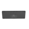 Rapoo UCK-6001 itin plona klaviatūra su 8-in-1 USB-C daugiafunkciu adapteriu, QWERTZ