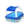 Bestway Sea Captain Inflatable Family Pool su UV Careful saulės skydeliu