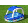 Bestway Sea Captain Inflatable Family Pool su UV Careful saulės skydeliu