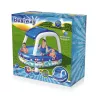 Bestway Sea Captain Inflatable Family Pool su UV Careful saulės skydeliu