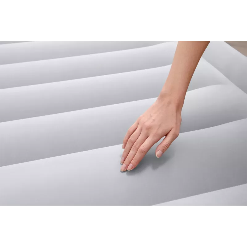 Pripučiamas čiužinys Bestway Tritech Queen su įmontuotu siurbliu ir antimikrobine danga 2,03 m x 1,52 m x 51 cm