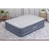Pripučiamas čiužinys Bestway Tritech Queen su įmontuotu siurbliu ir antimikrobine danga 2,03 m x 1,52 m x 51 cm