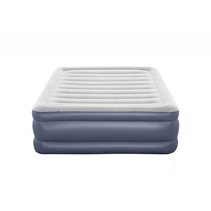 Pripučiamas čiužinys Bestway Tritech Queen su įmontuotu siurbliu ir antimikrobine danga 2,03 m x 1,52 m x 51 cm