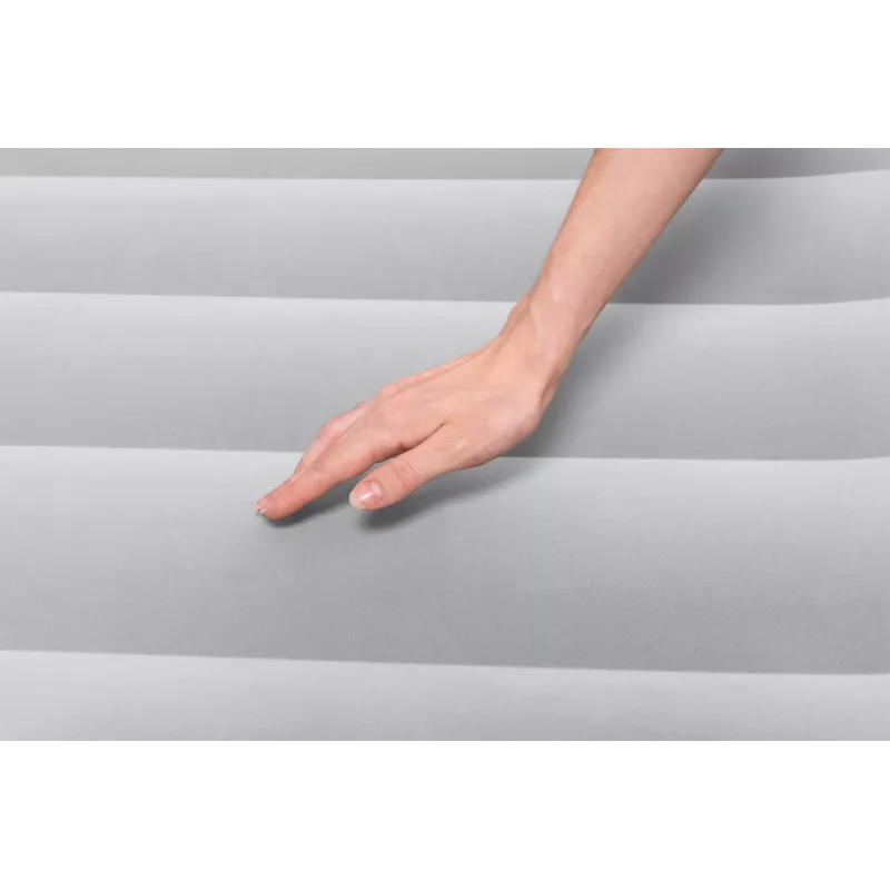 Bestway Tritech SleekFlow Headboard pripučiamas čiužinys Queen su įmontuotu AC siurbliu ir antimikrobine danga 2,26 m x 1,52 m x 84 cm