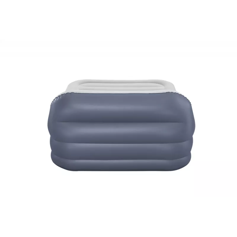 Bestway Tritech SleekFlow Headboard pripučiamas čiužinys Queen su įmontuotu AC siurbliu ir antimikrobine danga 2,26 m x 1,52 m x 84 cm