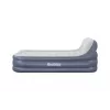 Bestway Tritech SleekFlow Headboard pripučiamas čiužinys Queen su įmontuotu AC siurbliu ir antimikrobine danga 2,26 m x 1,52 m x 84 cm