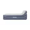 Bestway Tritech SleekFlow Headboard pripučiamas čiužinys Queen su įmontuotu AC siurbliu ir antimikrobine danga 2,26 m x 1,52 m x 84 cm