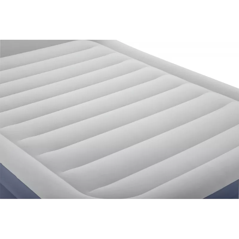 Bestway Tritech SleekFlow Headboard pripučiamas čiužinys Queen su įmontuotu AC siurbliu ir antimikrobine danga 2,26 m x 1,52 m x 84 cm