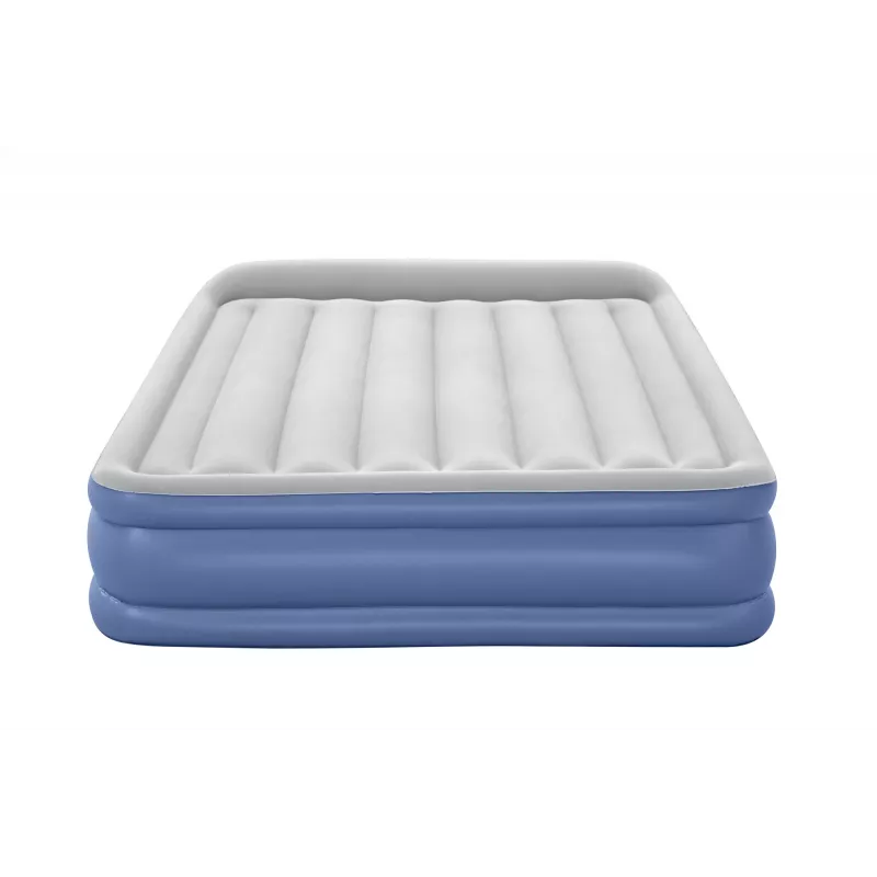 Bestway Tritech pripučiamas čiužinys Queen su įmontuotu AC siurbliu ir antimikrobine danga 2,03 m x 1,52 m x 46 cm