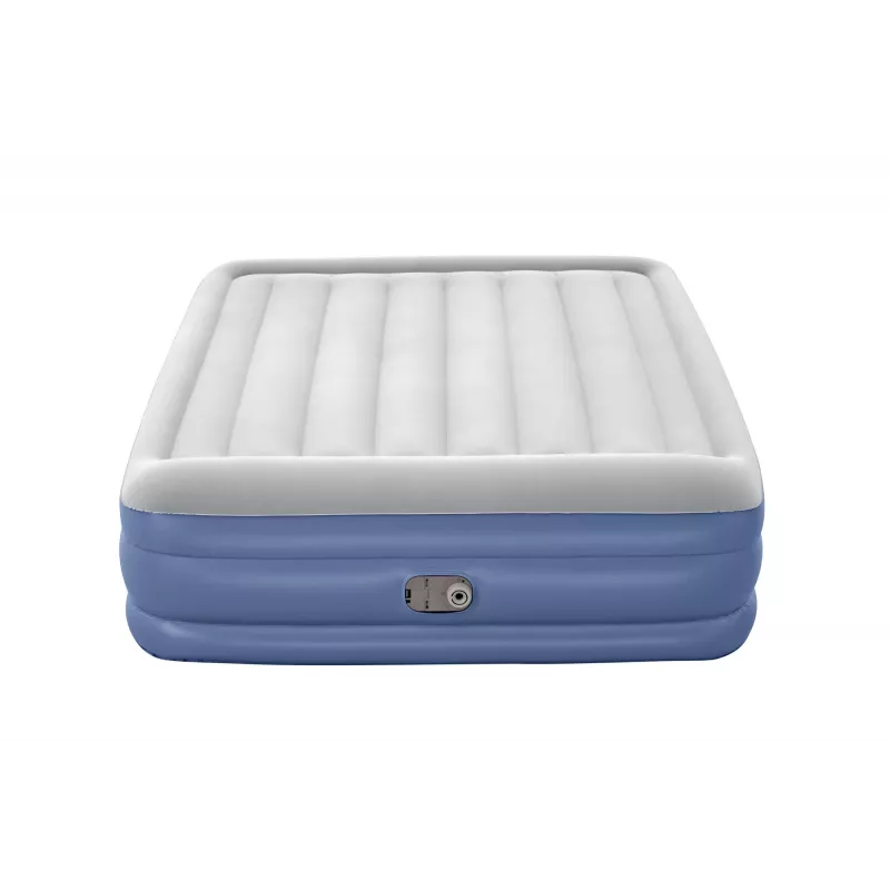 Bestway Tritech pripučiamas čiužinys Queen su įmontuotu AC siurbliu ir antimikrobine danga 2,03 m x 1,52 m x 46 cm