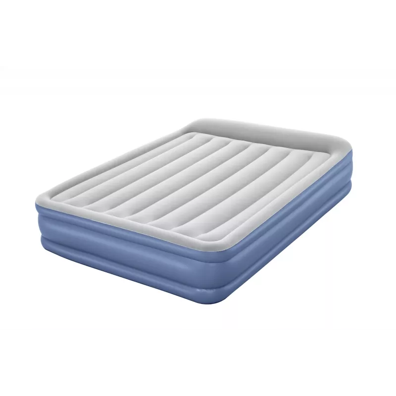 Bestway Tritech pripučiamas čiužinys Queen su įmontuotu AC siurbliu ir antimikrobine danga 2,03 m x 1,52 m x 46 cm