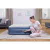 Bestway Tritech pripučiamas čiužinys Queen su įmontuotu AC siurbliu ir antimikrobine danga 2,03 m x 1,52 m x 46 cm