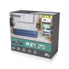 Bestway Tritech pripučiamas čiužinys Queen su įmontuotu AC siurbliu ir antimikrobine danga 2,03 m x 1,52 m x 46 cm