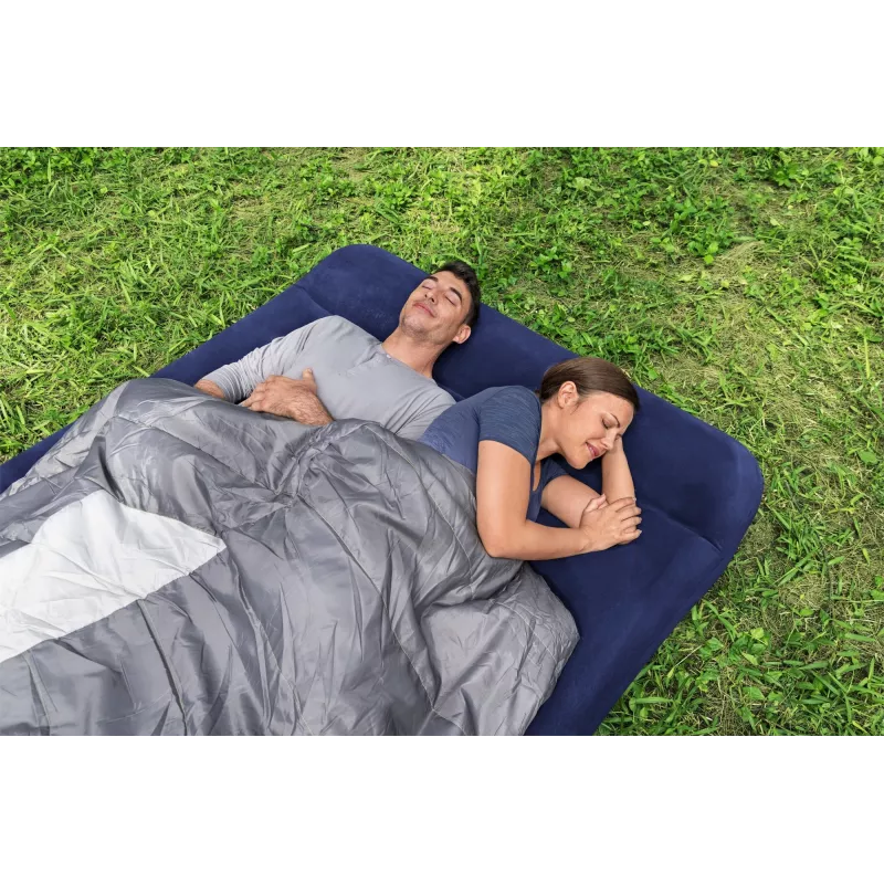 Pripučiamas čiužinys Bestway Full su įmontuotu kojiniu siurbliu 1,91 m x 1,37 m x 28 cm