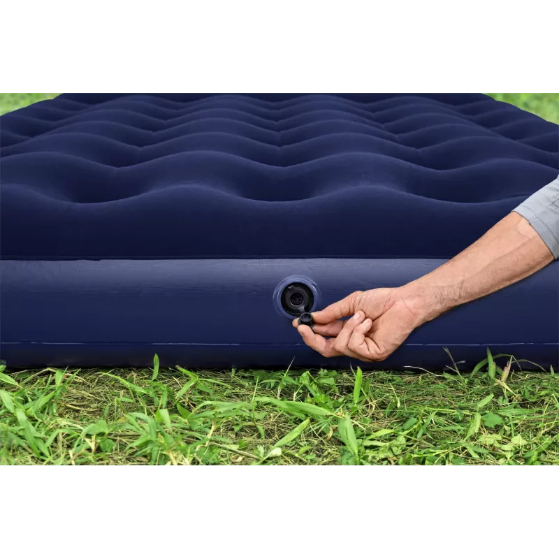 Pripučiamas čiužinys Bestway Full su įmontuotu kojiniu siurbliu 1,91 m x 1,37 m x 28 cm