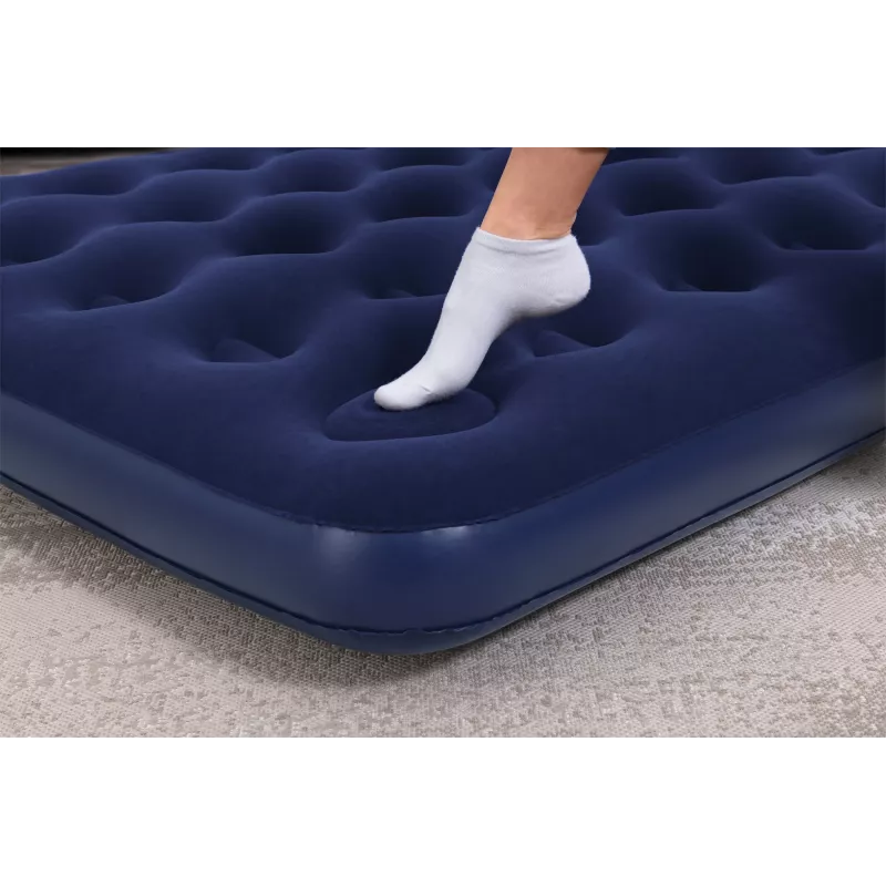Pripučiamas čiužinys Bestway Full su įmontuotu kojiniu siurbliu 1,91 m x 1,37 m x 28 cm