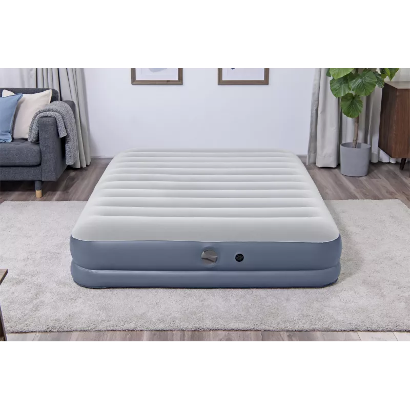 Pripučiamas čiužinys Bestway Tritech Queen su įkraunamu siurbliu 2,03 m x 1,52 m x 36 cm