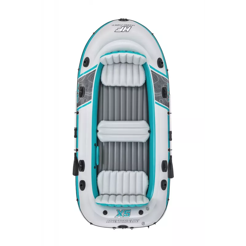Bestway Hydro-Force Adventure Elite X5 pripučiamas plaustų rinkinys 3.64 m