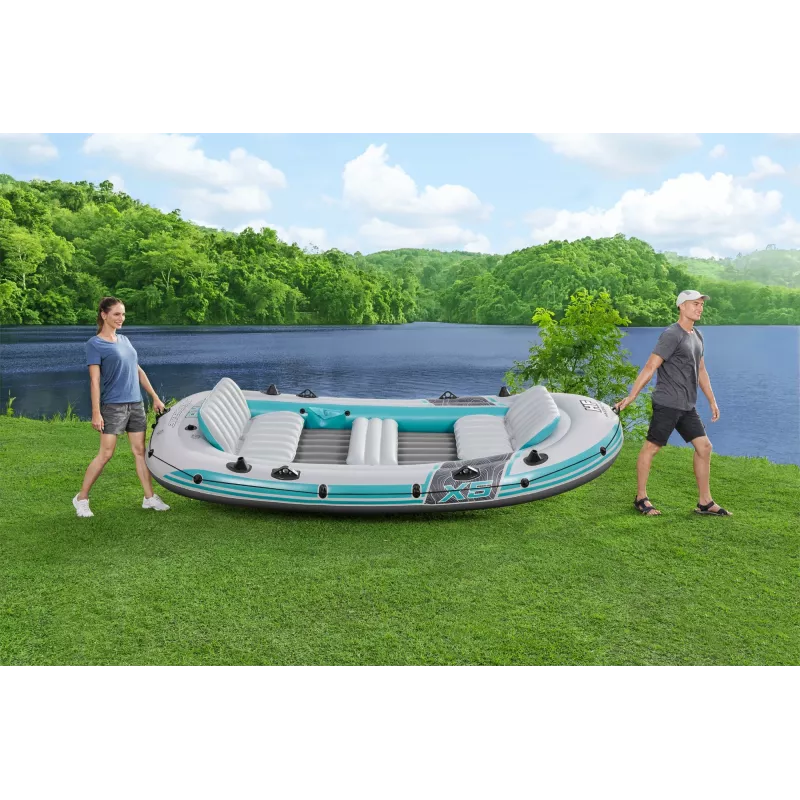 Bestway Hydro-Force Adventure Elite X5 pripučiamas plaustų rinkinys 3.64 m