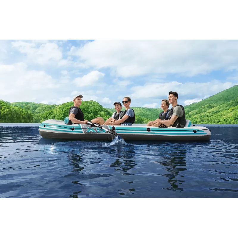 Bestway Hydro-Force Adventure Elite X5 pripučiamas plaustų rinkinys 3.64 m