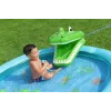 Pripučiamas vandens žaidimų centras ir baseinas Bestway Crocodile Cove 2.24 m x 1.81 m x 72 cm