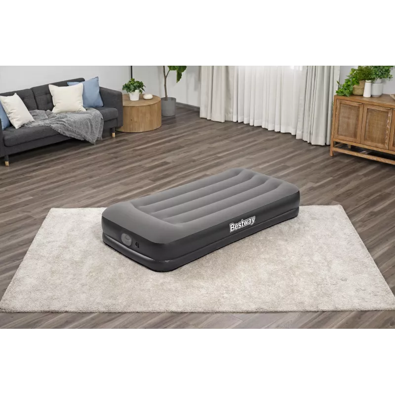 Bestway Tritech Twin pripučiamas čiužinys su įmontuotu USB siurbliu 1,91 m x 97 cm x 36 cm