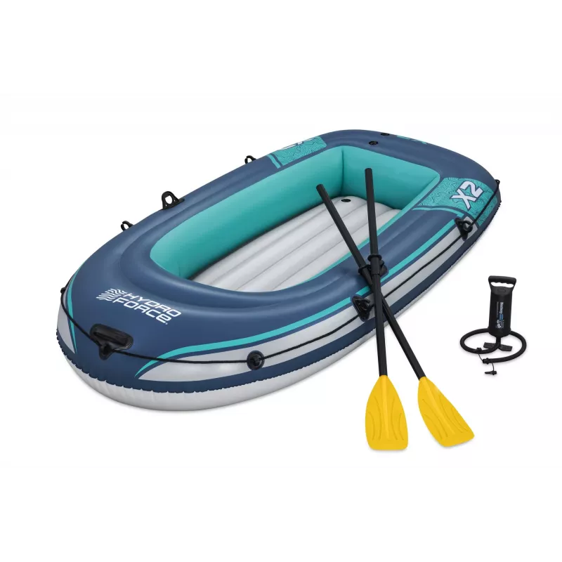 Pripučiamas 2 vietų plaustas Bestway Hydro Force Trek X2 2,32 m