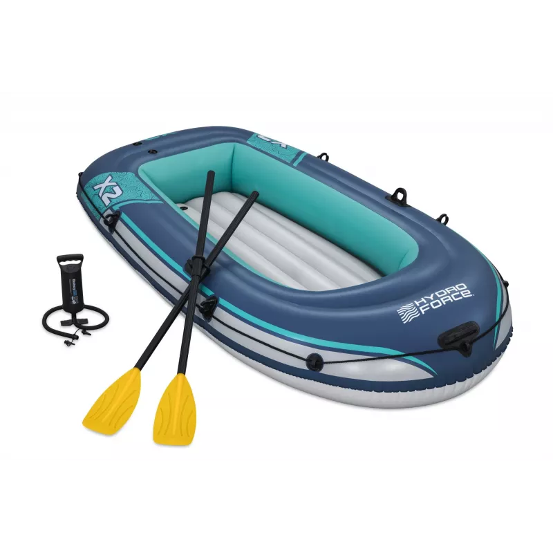 Pripučiamas 2 vietų plaustas Bestway Hydro Force Trek X2 2,32 m
