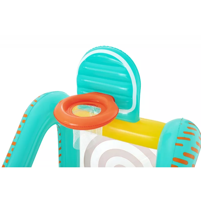 Bestway Perfect Aim 3 viename pripučiamas kiemo žaidimų centras, 5 metai, PVC, įvairiaspalvis