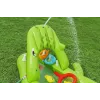 Bestway Later Gator pripučiamas vandens žaidimų centras ir baseinas vaikams 2,34 m x 1,63 m x 87 cm