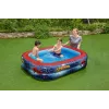 Bestway Play Pool, pripučiamas baseinas, 450 L, stačiakampis, 6 metai, Spider-Man, vinilas