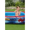 Bestway Play Pool, pripučiamas baseinas, 450 L, stačiakampis, 6 metai, Spider-Man, vinilas